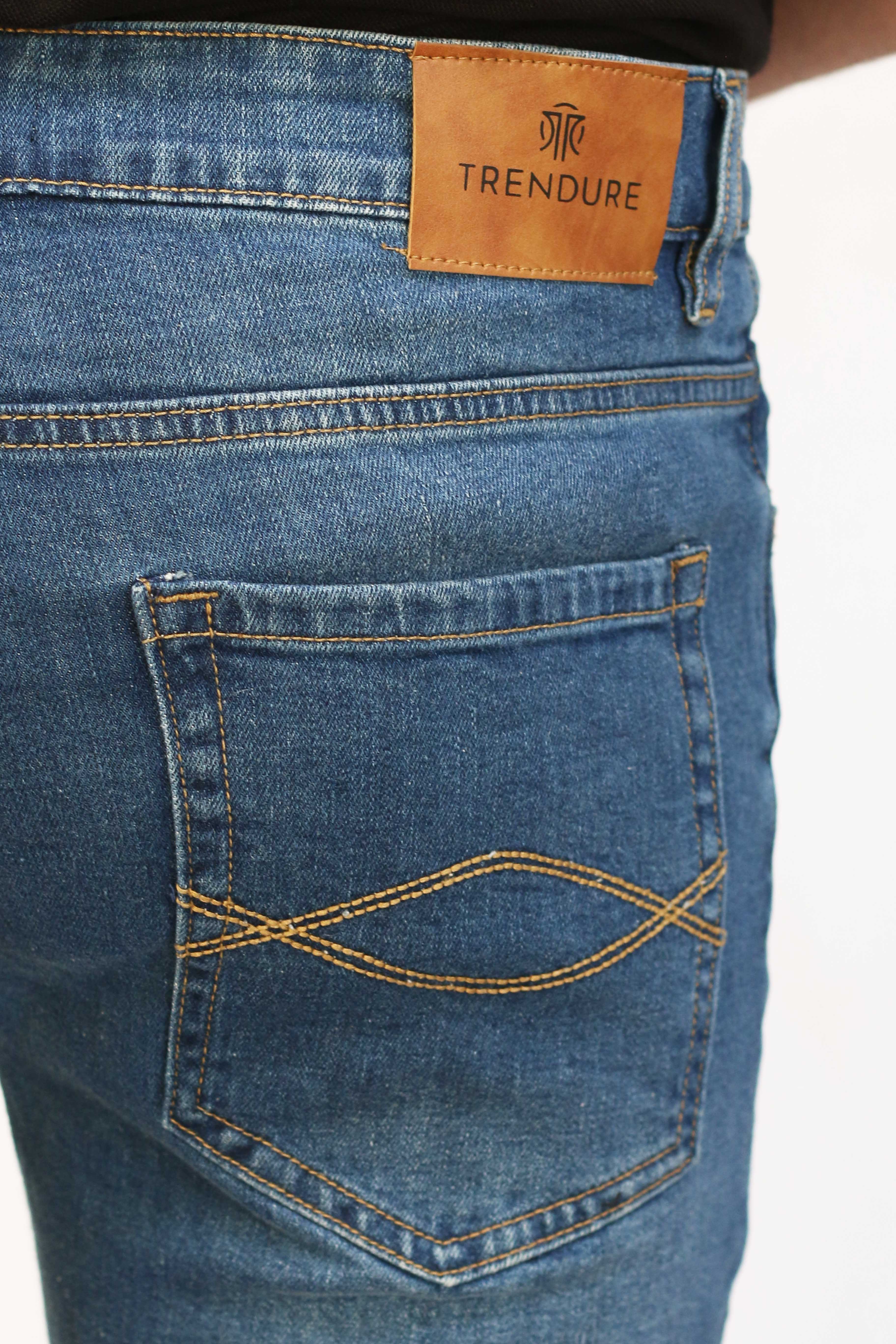 Men' Premium Sky Blue Jeans