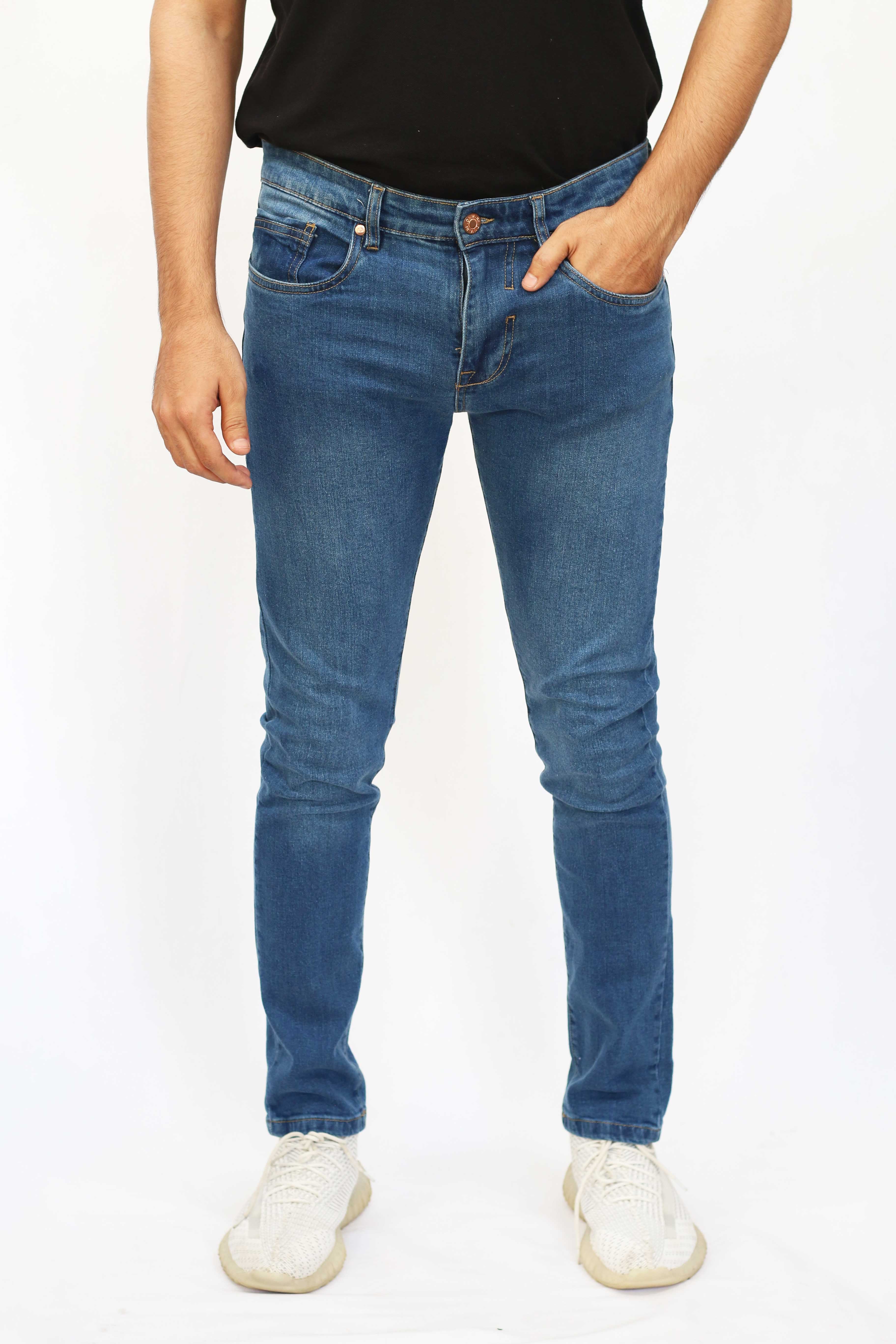 Men' Premium Sky Blue Jeans