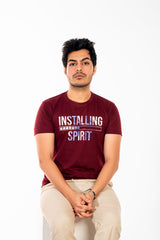 Spirit - Red Casual Tees