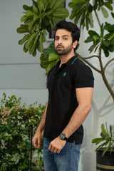 Polo Embroidered - Onyx black