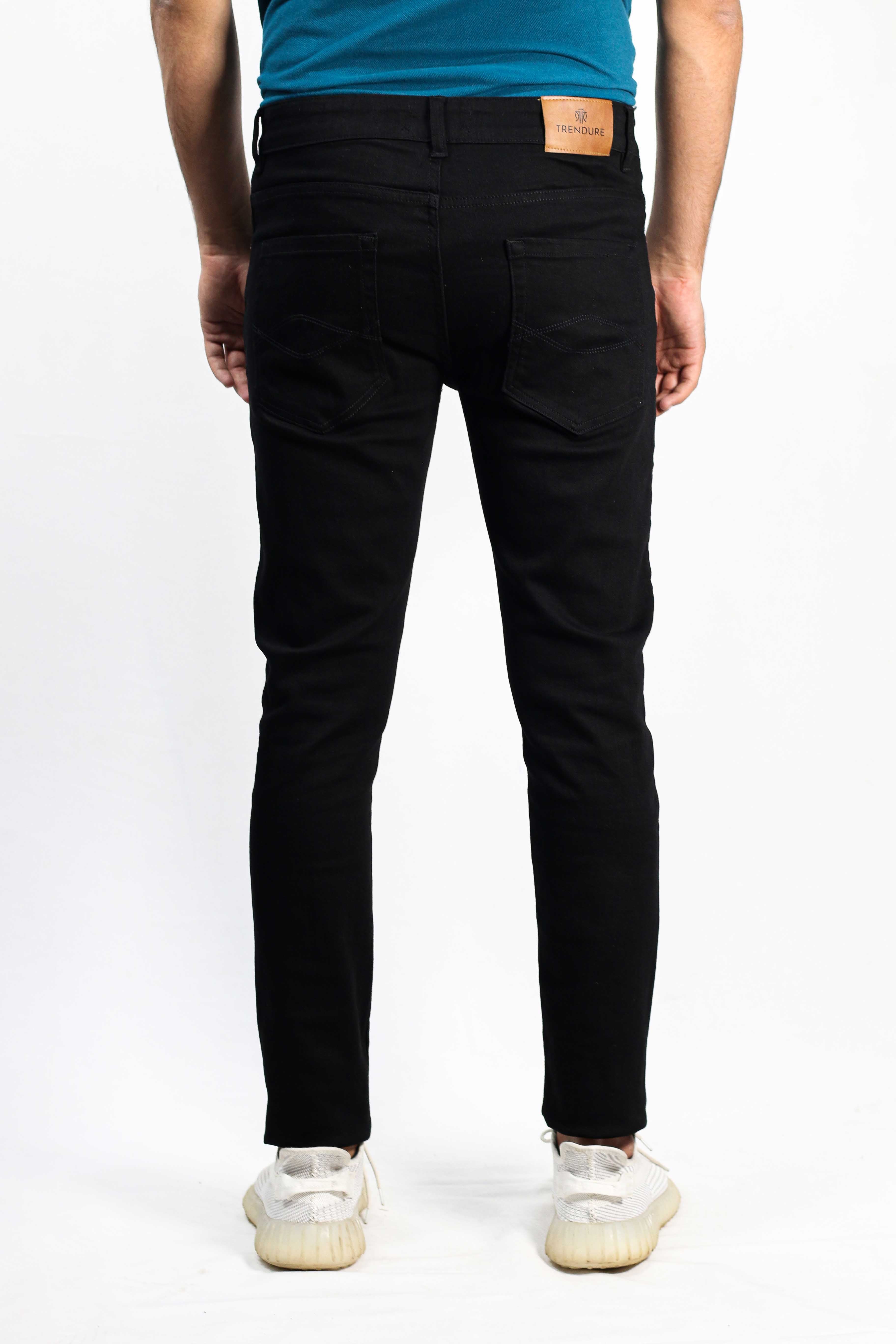 Men's Premium Black Jeans